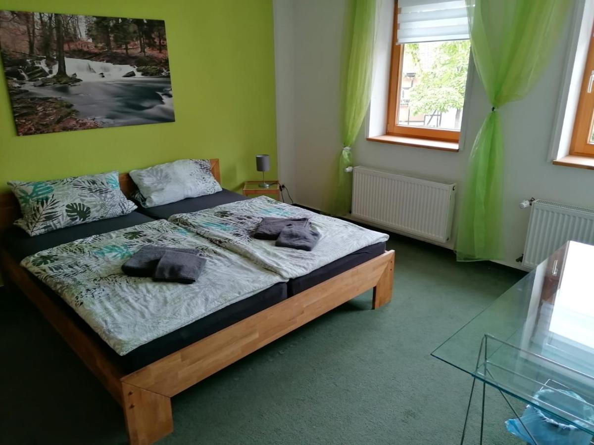 Ferienwohnung Hase Thale Buitenkant foto